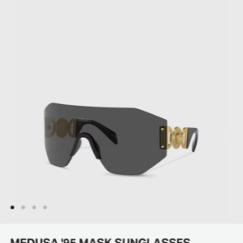 Unisex Versace Sunglasses Medusa Mask 95